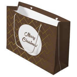 Trendigets Chic Geometric Golden Brown