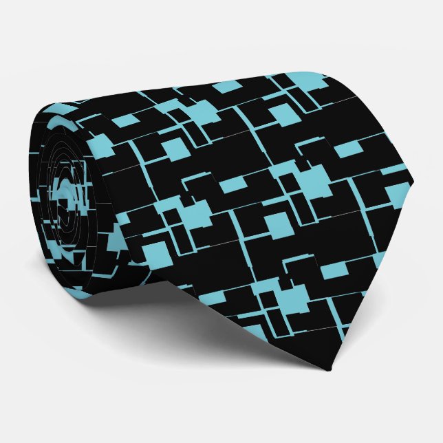 Trendigets Coola Black/Blue Mönster Slips (Rullad)
