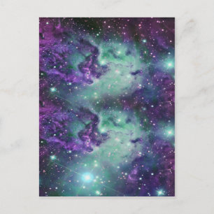 Trendigets Coola - ny Nebula-design i liten skala Vykort