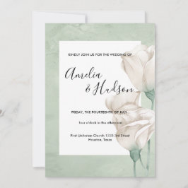 trendigets gienerinbjudan till bröllop inbjudningar