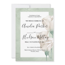 trendigets gienerinbjudan till bröllop