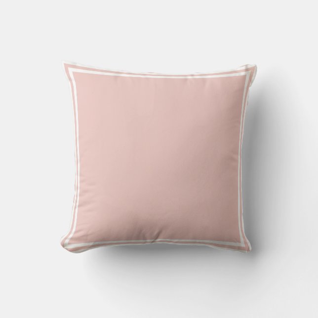 Trendigets mallruta för  Rosa i modern Elegant Kudde (Framsida)