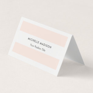 Trendigets minimalistiska Professionell - normal Visitkort