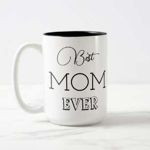 Trendigets moderna bästa Mamma någonsin Två-Tonad Mugg