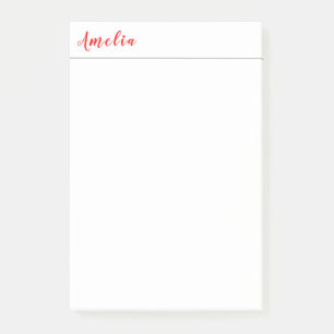 Trendigets moderna Chic för minimalistisk Professi Post-it Block
