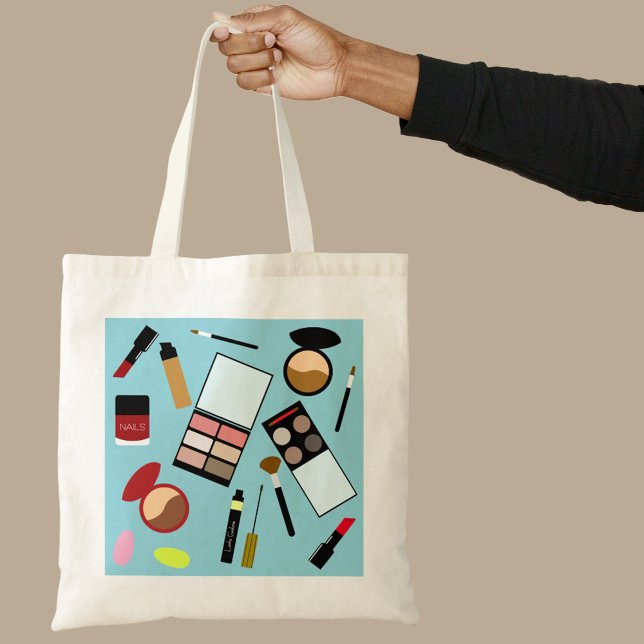 Trendigets moderna konst.konst.verktygslåda tygkasse (Make Up tote bag)