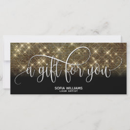 trendigets moderna lyxcertifikat guld Gift Card