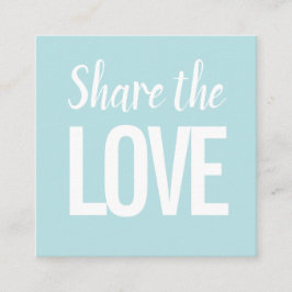 Trendigets moderna minimalistiska affärskort för h fyrkantigt visitkort