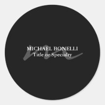 Trendigets moderna monogram, första professionell 