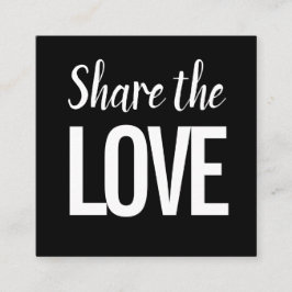 Trendigets moderna refererar till en vän/ett refer fyrkantigt visitkort