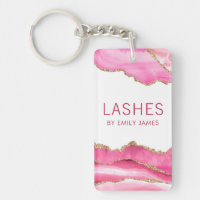 Trendigets moderna Rosa Agate Lash Extensions Beau