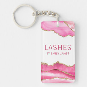 Trendigets moderna Rosa Agate Lash Extensions Beau