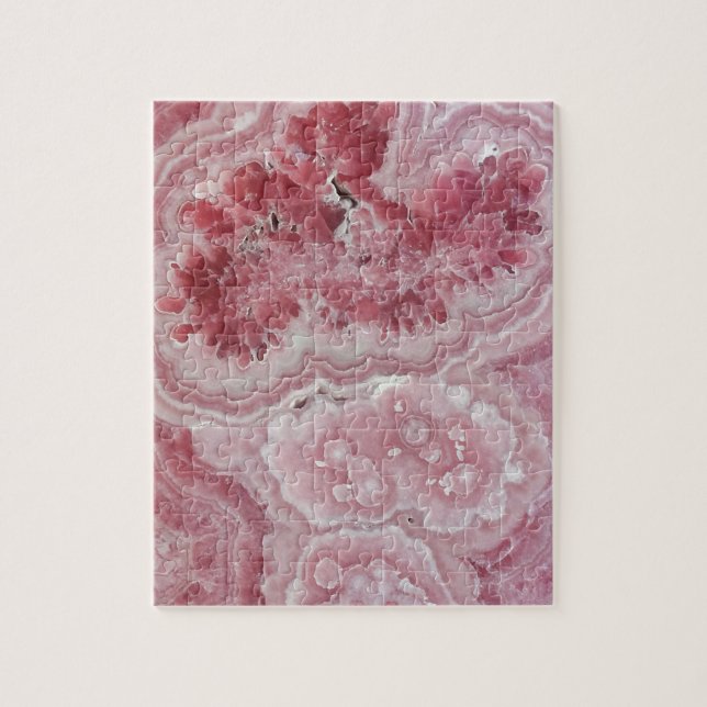 Trendigets moderna Rosa Agate Pussel (Vertikal)