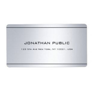 Trendigets moderna Silver-mall för leverans till A Fraktsedel