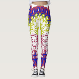 Trendigets multifärgad "Ratti_Kreativ_Arts" Leggin Leggings