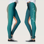 Trendigets Personlig Mörk skalas till Orangens öve Leggings<br><div class="desc">Dessa coola trendig, perfekt för idrottsentusiasten som kärlek har en minimalistisk utformning med en elegant mörk på framsidan och en sjudande orange på baksidan, dessa ben är lika snyggt som de fungerar. Anpassa dina ben med ett vitt handskript i chicen namn på det lämnat benet och lägga till en personlig...</div>