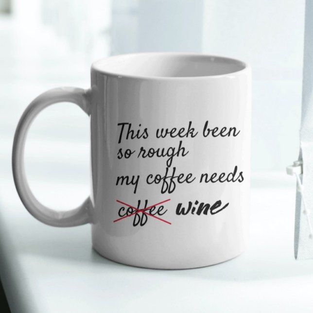 Trendigets roliga moderna typografi kaffemugg (Skapare uppladdad)