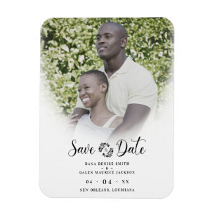 Trendigets sofistikerade Anpassningsbar Chic Photo Magnet