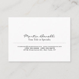 Trendigets Speciella unika Professionell Visitkort