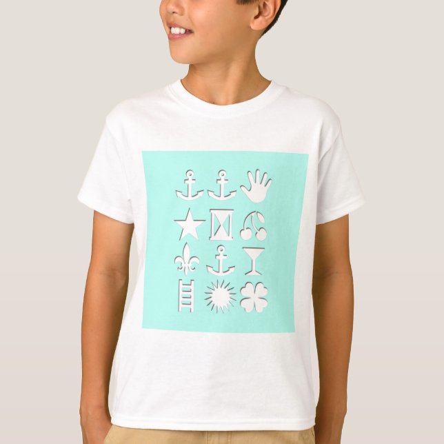 trendigets utformning t-shirt (Framsida)