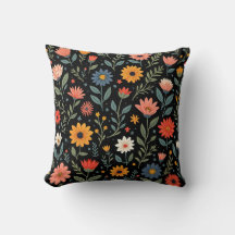 Trendigets Vintage - vacker Blommigt