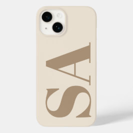 trendigt Antikvitt med Monogram Case-Mate