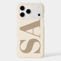 trendigt Antikvitt med Monogram Case-Mate