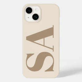 trendigt Antikvitt med Monogram Case-Mate