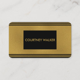 Trendigt guld omkullkastar och svärtar visitkortar visitkort