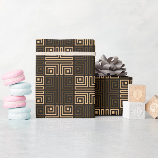 Trendigt Premium Lyxigt Konsthantverk Bröllop Presentpapper (Baby Shower)