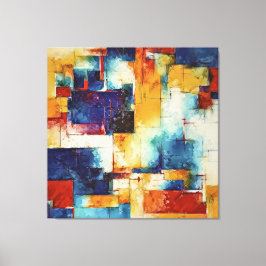 Trending Abstrakt Painting Art M1 Kanvastryck