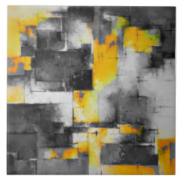 Trending Abstrakt Painting Art M3 Ceramic Tile Kakelplatta