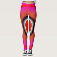 Trending Abstrakt rosa Leggings