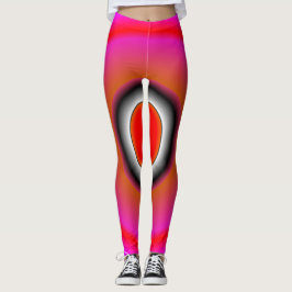 Trending Abstrakt rosa Leggings