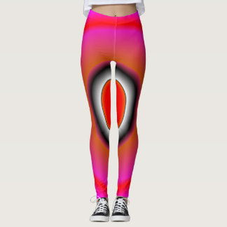 Trending Abstrakt rosa Leggings