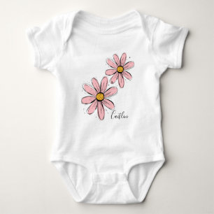 Trending Daisy rosa inky art art T Shirt