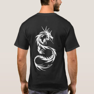 Trending Dragon Tatto Stil T-Shirt