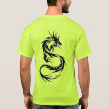 Trending Dragon Tatto Stil T-Shirt