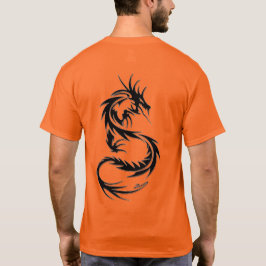 Trending Dragon Tatto Stil T-Shirt