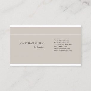 Trending Elegant Färg Professionell Modern Graphic Visitkort