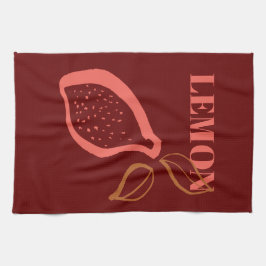 Trending Fruit and Vegetable Illustrations Kökshandduk