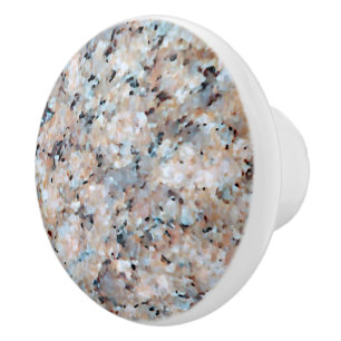 Trending Grått Mauve Rosa Marble Granite Mönster Knopp