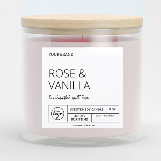 Trending Instant Download Modern Candle Labels Inbjudningar (Skapare uppladdad)