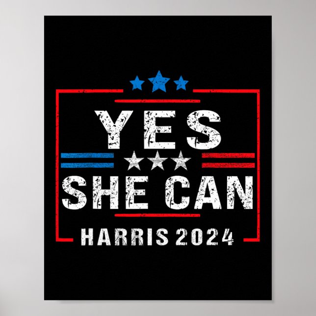 Trending Kamala Ja, hon kan Poster (Framsidan)