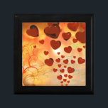 Trending kärlek hjärtan, tillbehör. Valentines day Smyckeskrin<br><div class="desc">Den här fantastiska kärlek-hjärtpatern är skapandet av en artist som heter Gestalt,  pixabay-rapportör. Den här mönster har många olika presenter och tillbehör. Du kan lägga till text för att anpassa presenterna. Perfekt närvarande för valentines day,  årsdag,  bröllop,  förlovning.</div>