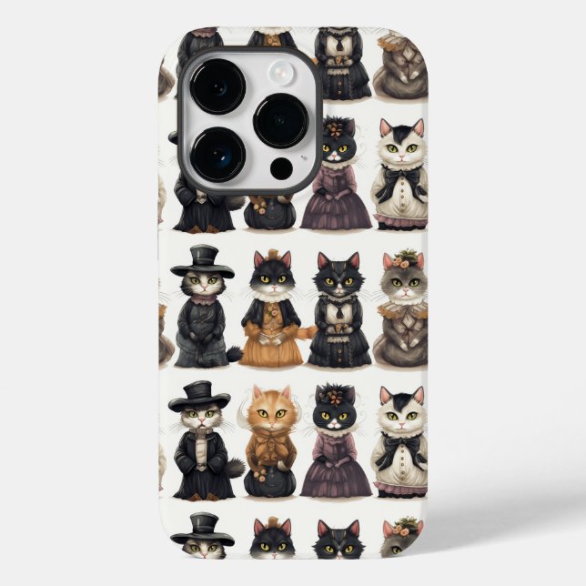 Trending mode cat iphone case, coola (Baksida)