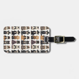 Trending mode cat Personlig Luggage Taggs Bagagebricka