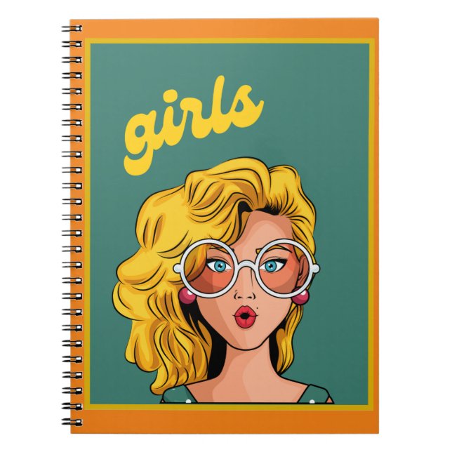 Trending Snygg bärbar dator. Anteckningsbok (Framsidan)