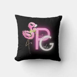 Trending Söt Girly Mode Decor Gifts Flamingo Kudde