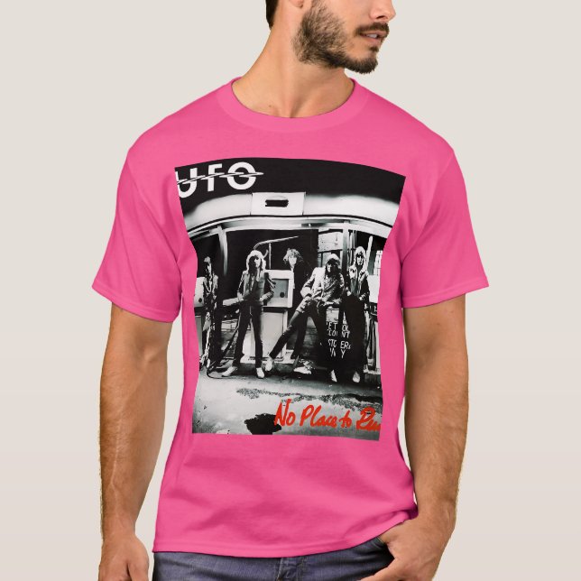 Trending Ufo Band Logotyp T Shirt (Framsida)